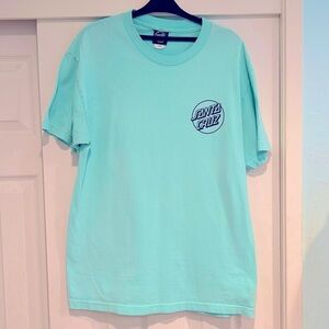 Large, turquoise, Santa Cruz T-Shirt
